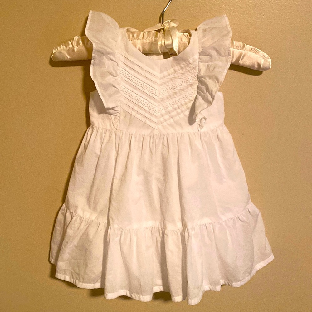 2T White Dress Like New!